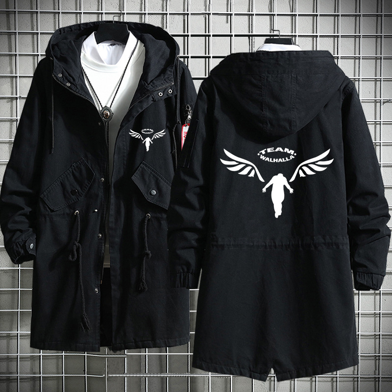 Tokio héroe Avengers Saano wanshilang Dragón Palacio Templo Ataque Especial ropa mismo estilo de los hombres y las mujeres trench coat Nuevo image 24