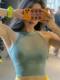 Women's Camisole with Chest Pad Design Short Fitness and Slim Fit for Foreign Trade Cross-border Southeast Asia European and American Style