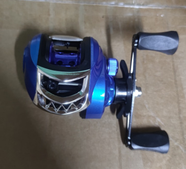 クロスボーダー専用黒路亜釣り糸輪防爆線遠投漁輪金属路亜輪fish ing水滴輪|undefined