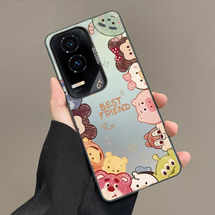 For Glory GT Mobile Phone Case New Cute Cartoon Funny Couple Glory 90GT All-inclusive Drop-resistant Laser Case