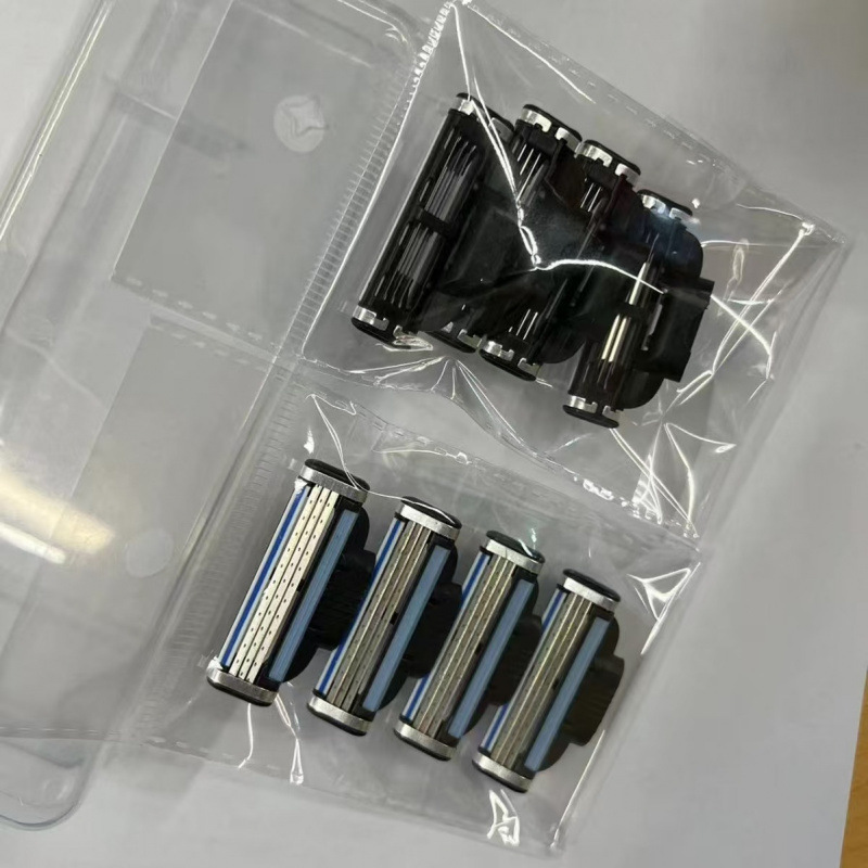 In-Stock 3-Layer Razor Blades for Men, Manual Razor Blades, Stainless Steel Vintage Razor, Direct from Manufacturer