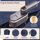 Настенная ручная машина для гладильной машины для гладильной машины домохозяйственная небольшая паровая щетка цифровая дисплей интеллектуальное мини-портативное железо