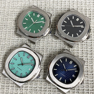 Men's Automatic Mechanical Watch Head Substitute Baida Nautilus Business Sports Men's Watch with NH35 Movement