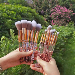 Shadow Brush, Powder Foundation, Blush, Eyeshadow Brush, New Arrival, Running Water Crystal Handle, Beauty Makeup Tools