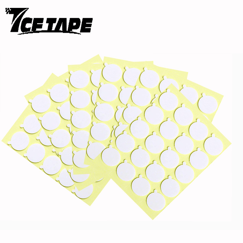 Vela Wick pegatina mecha de la vela adhesivo de doble cara DIY material de la vela 20mm ronda adhesivo de doble cara 20 piezas