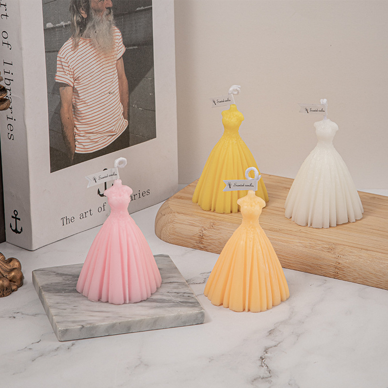 Aromatherapie-Geschenkset, kreatives Heimdekor-Set, Fotoshooting, grenzüberschreitendes Kleid, Kerze, Hochzeitszeremonie_voghion.com