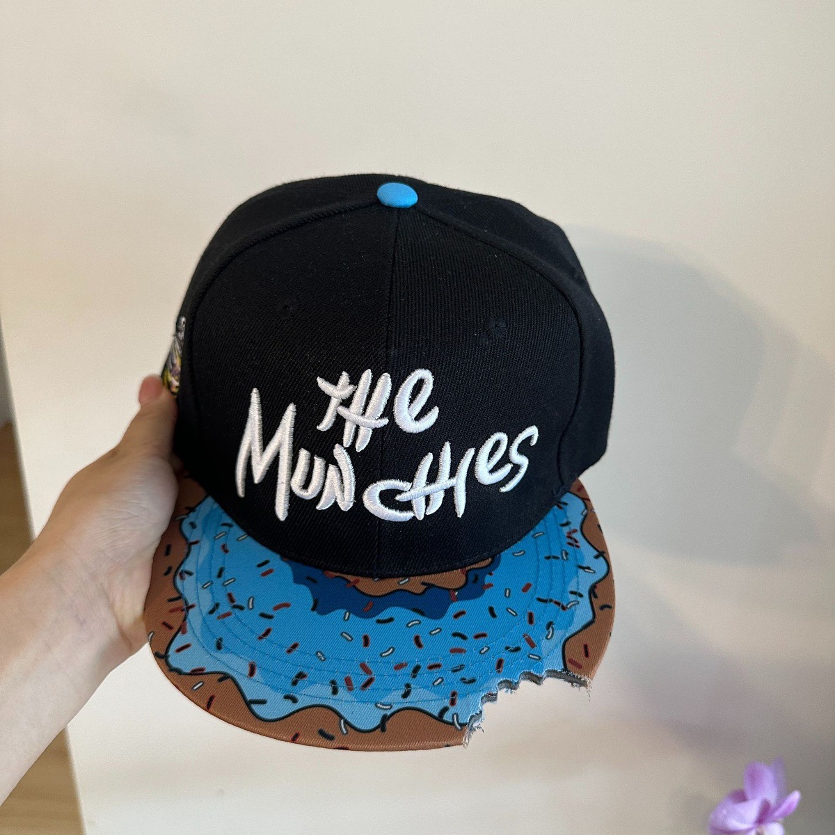 Donuts - black and blue