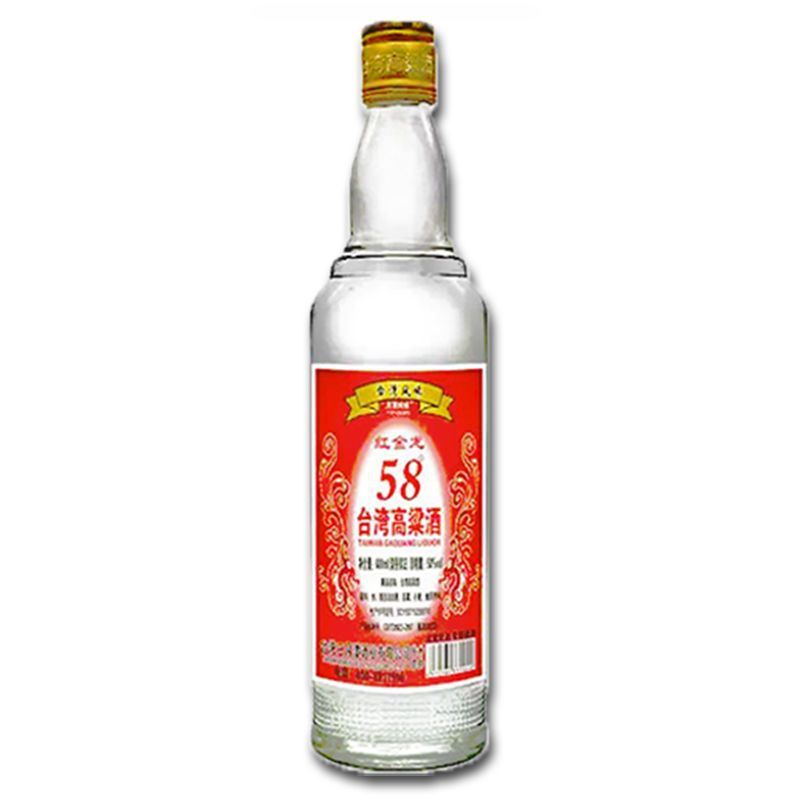 台湾高粱酒金门粮食白酒42/52/58度600ml*1/2瓶装限量