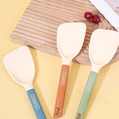 食品グレードのシリコンスパチュラ、ノンスティックポット専用スパチュラ、高温耐性ステンレス鋼コア、家庭用調理用スパチュラ、フライパン用スパチュラ