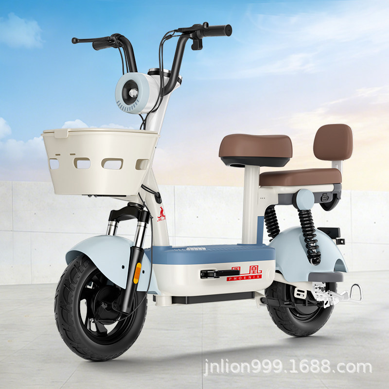 Phoenix nuevo coche eléctrico estándar nacional 2026 nueva bicicleta eléctrica retro adulto ligero coche de batería pequeña de chicas
