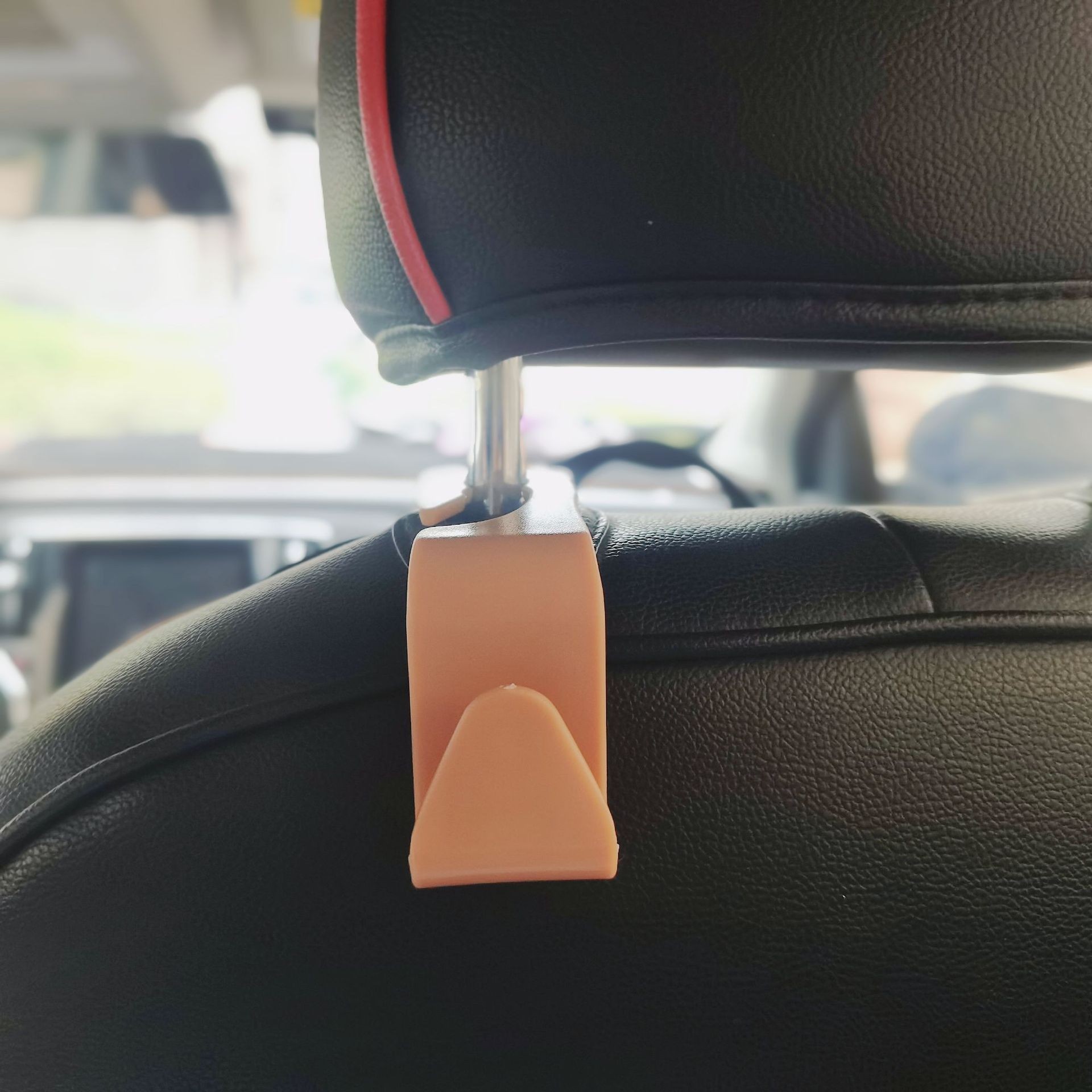 Gancho para coche Gancho para la parte posterior del asiento del asiento delantero del automóvil interior del automóvil interior de decoración de almacenamiento lindo multifuncional suministros para el automóvil