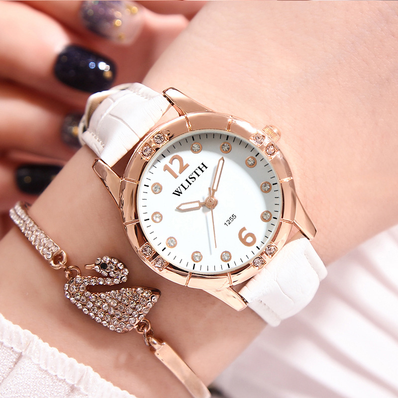 fashionable elegant waterproof swiss watch
