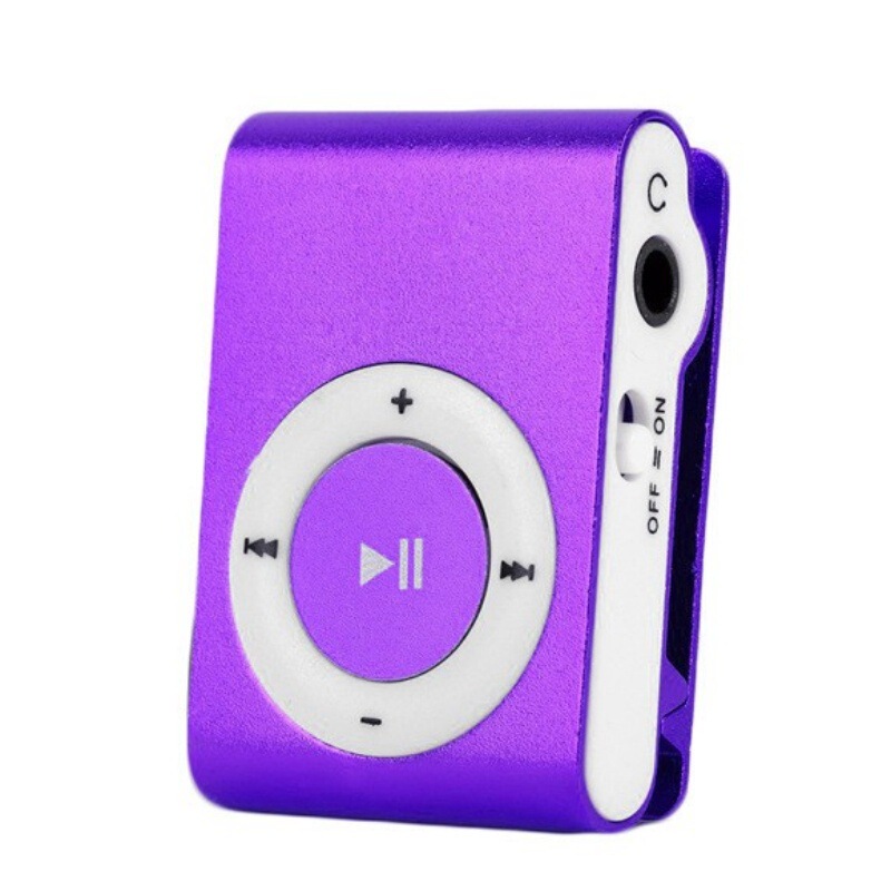 鉄クリップTFカードmp3プレーヤー金属ミニmp3大学生学習ウォークマンプレゼント携帯mp3|undefined