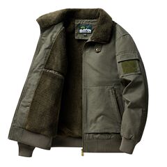 冬の新しい襟とベルベットのジャケット男性はゆったりした大きいサイズで保温して、綿入れのアメリカのレトロな工装コートを厚くした