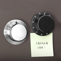 Stainless steel timer kitchen machinery student time management reminder countdown timer with magnet baking alarm clock