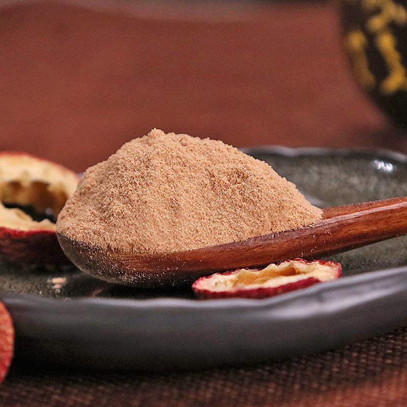 Hawthorn Powder Shan Zha 山楂粉 Fine Ground Seedless Bulk 500g for Tea and Culinary Use quality and texture