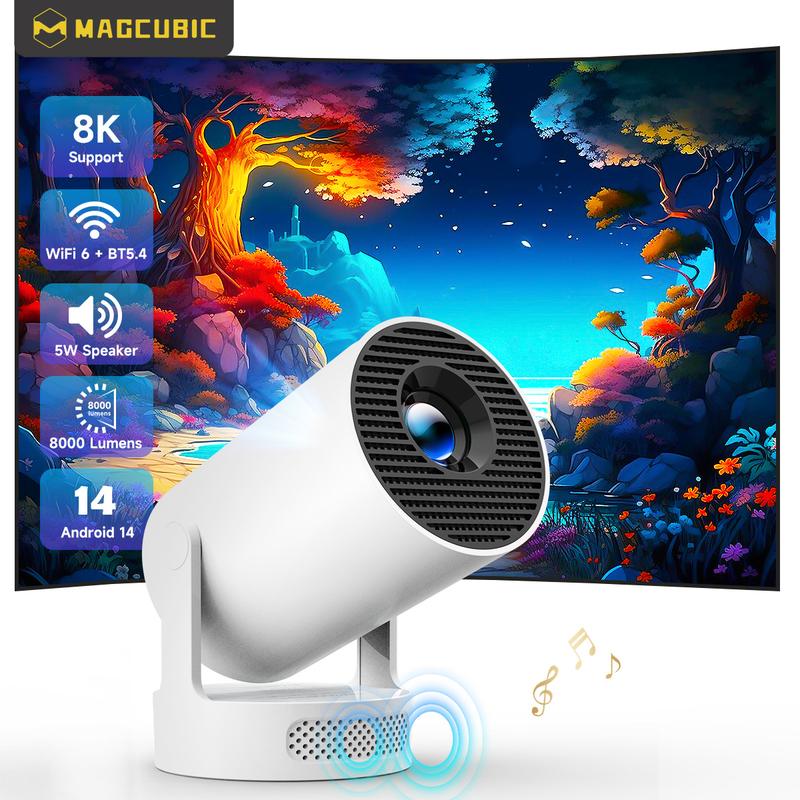 Explosión transfronteriza HY300 mini proyector de cañón inteligente Android 4K pantalla de proyección portátil inalámbrica Android 13