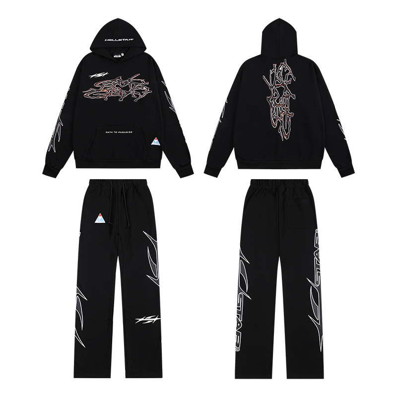 H535#536 black suit
