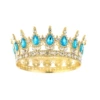 【18】Imitation gold light blue