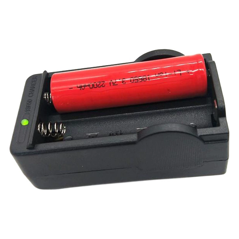 Зарядное устройство 18650 3,7 В Зарядное устройство для литиевой батареи Сильный свет Зарядное устройство для фонарика Интеллектуальная антиреверсивная Двойная зарядка 18650