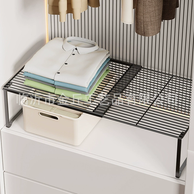 Retractable wardrobe layered partition wardrobe cabinet partition cabinet storage shoe cabinet storage rack space utilization tool