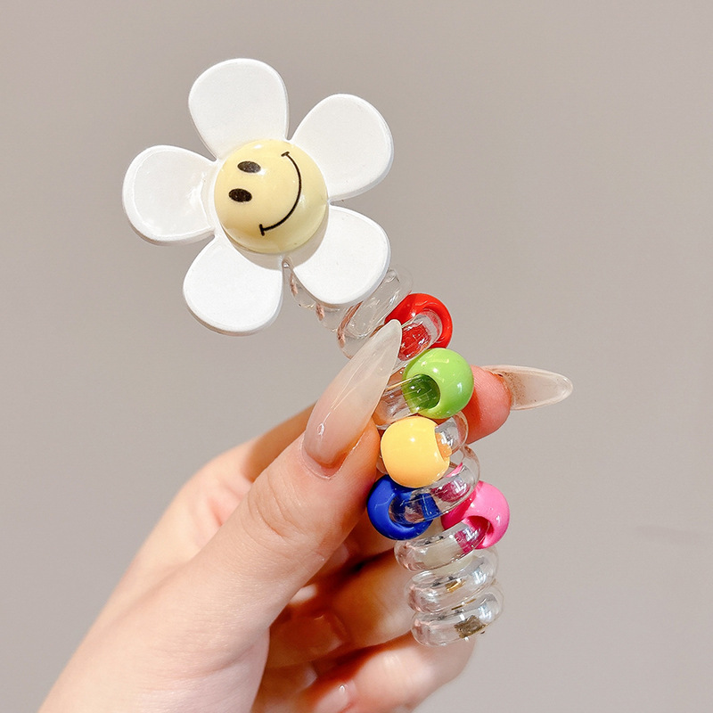 Línea telefónica con lazo, anillo para el cabello, tocado, nueva trenza de burbujas, cuerda para el cabello trenzada, alta elasticidad, sin dañar el cabello, cuerda para atar, banda de goma femenina