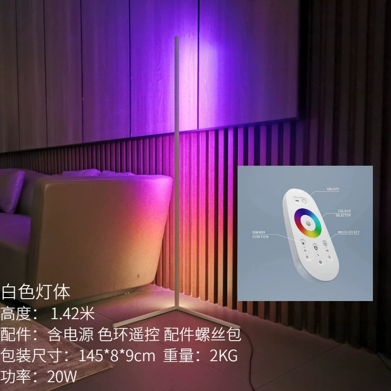 Atmospheric floor lamp, fill light, touch lights, remote control