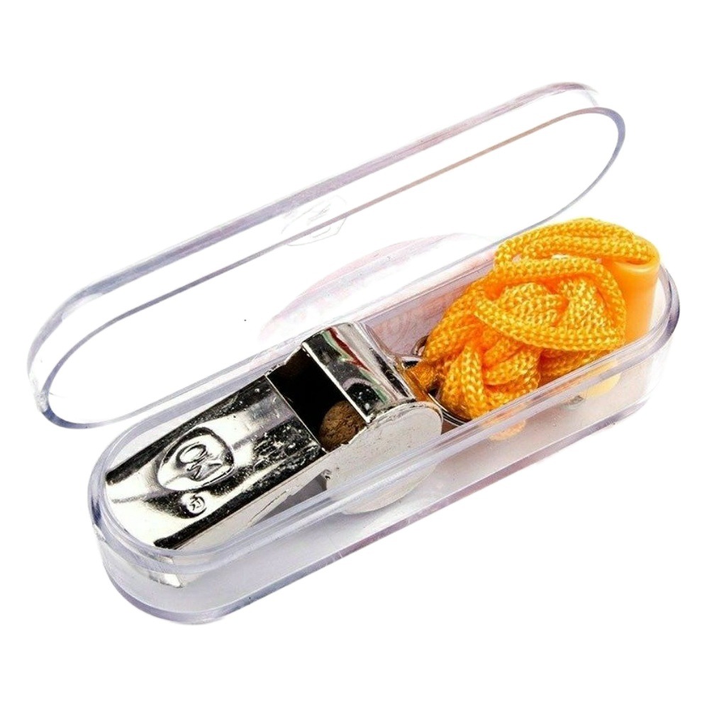 Ok Whistle for Coaches and Referees, Competition Whistle, Basketball, Football, Cheering, Stainless Steel, Outdoor Event-Specific, Can Be Blown