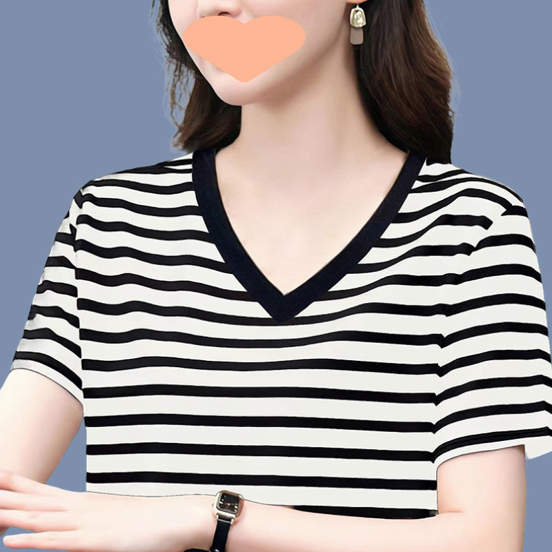 小さな襟のデザイン、ファッショナブルでエレガントな女性用純綿半袖シャツ、2025年夏の新しいスタイル、ゆったり、多用途、外国風、小と路|undefined