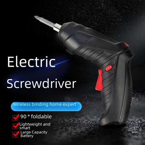 Household Small Multifunction Electric Drill Charging Folding Electric Tool Electric Screwdriver Electric Screwdriver Wholesale