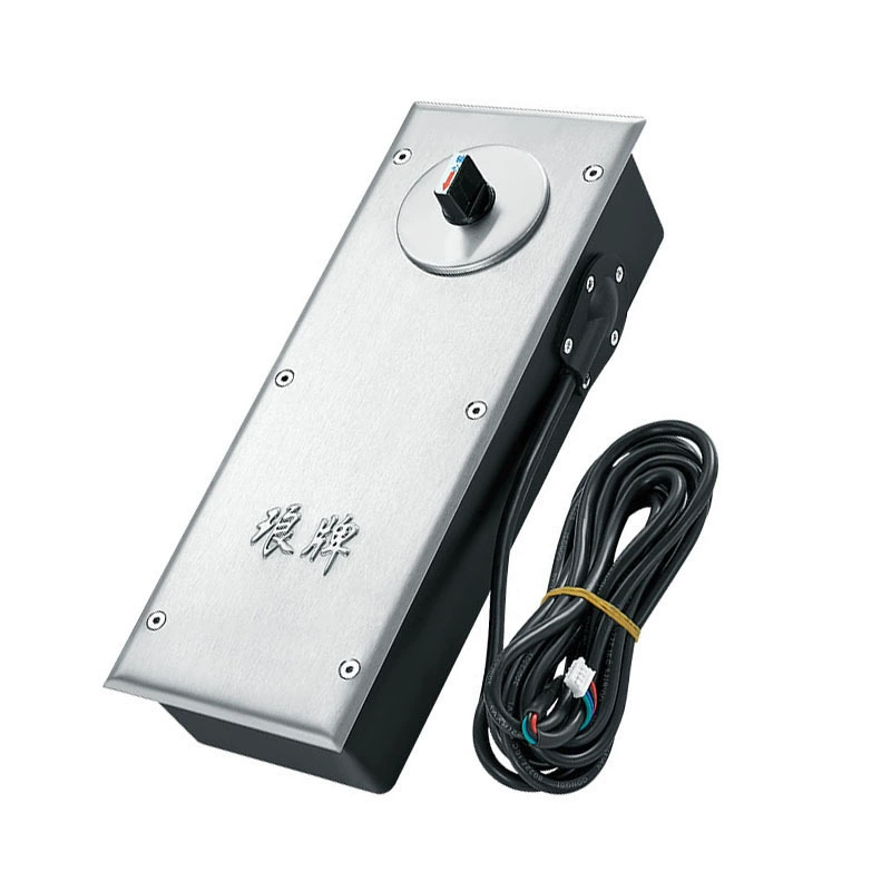 Customized electric ground -ground buried two -way open -glass door spring remote control automatic induction level open door opening machine