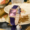 Fashionable trend square swiss watch, small universal belt, waterproof quartz watches, simple and elegant design