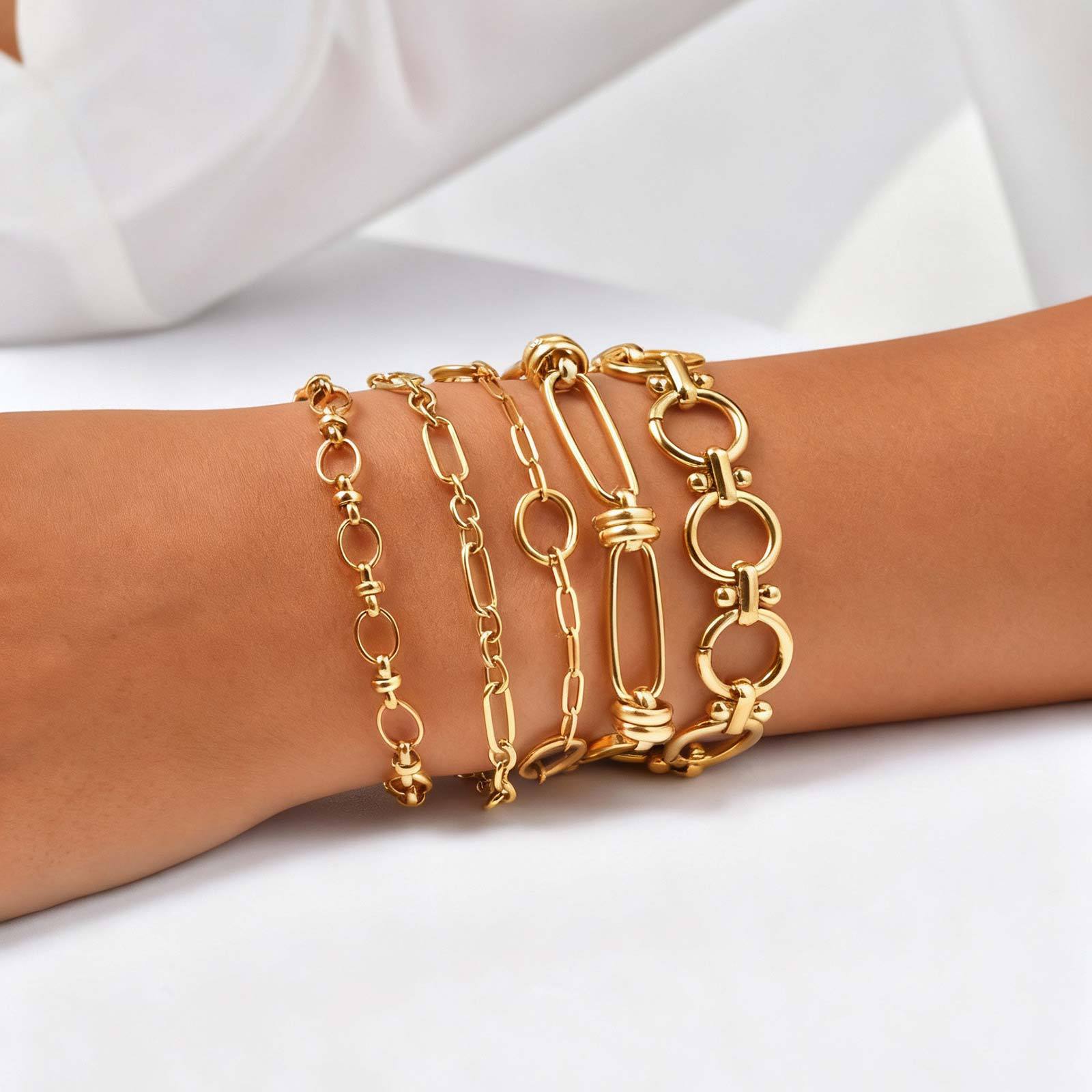 golden jewelry stainless steel