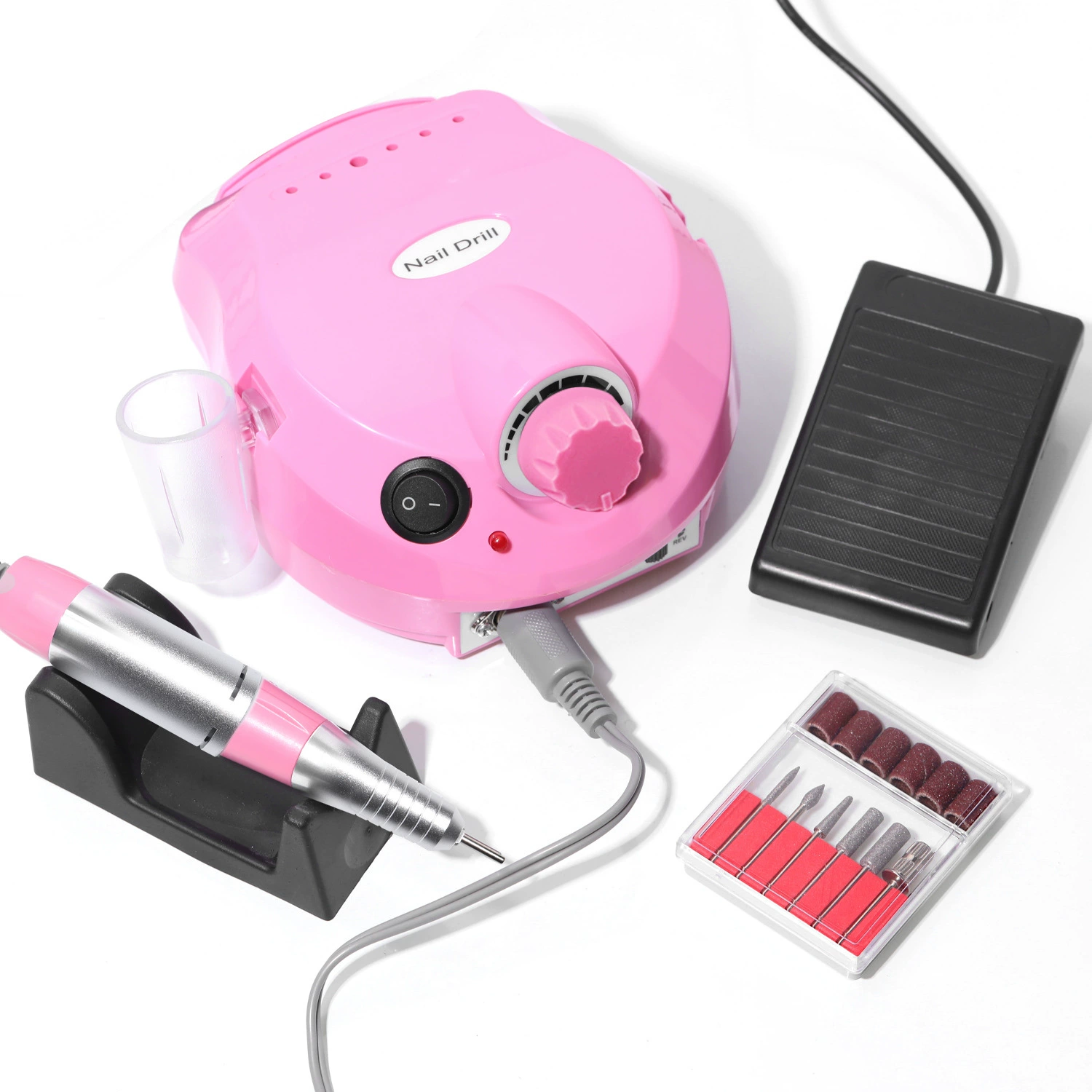 Electric Nail Drill Machine, multi-model sanding/milling kit, USB portable, 0.6 kg