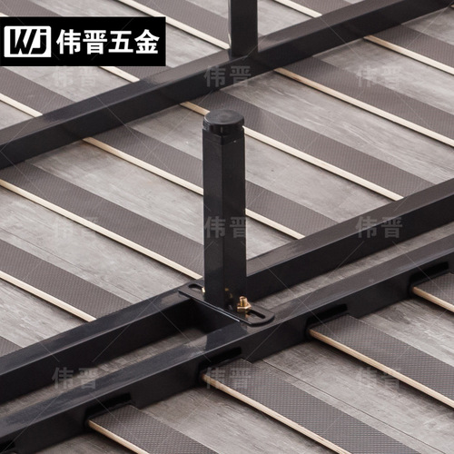 Factory Direct Metal Furniture Slat Leg with Adjustable Bed Leg, Thickened T-shaped Hardware Support Bed Leg