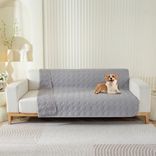 跨境纯色防水不渗漏防滑耐脏宠物沙发垫通用简约现代宠物床垫罩盖