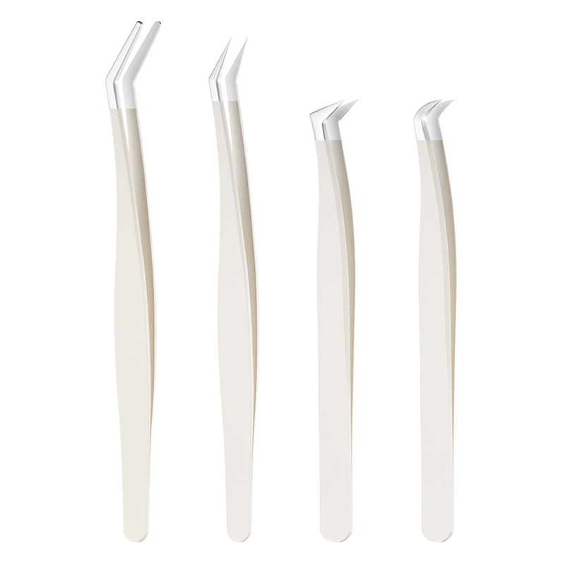 False eyelash tweezers beginner grafting eyelash tweezers eyelash tweezers eyelash clip beauty tools wholesale