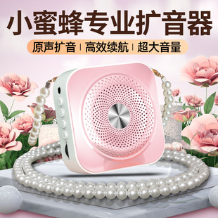 Little Bee Microphone Teacher Small Large Volume Selling Speaker Street Stall Promotion Portable Amplifier