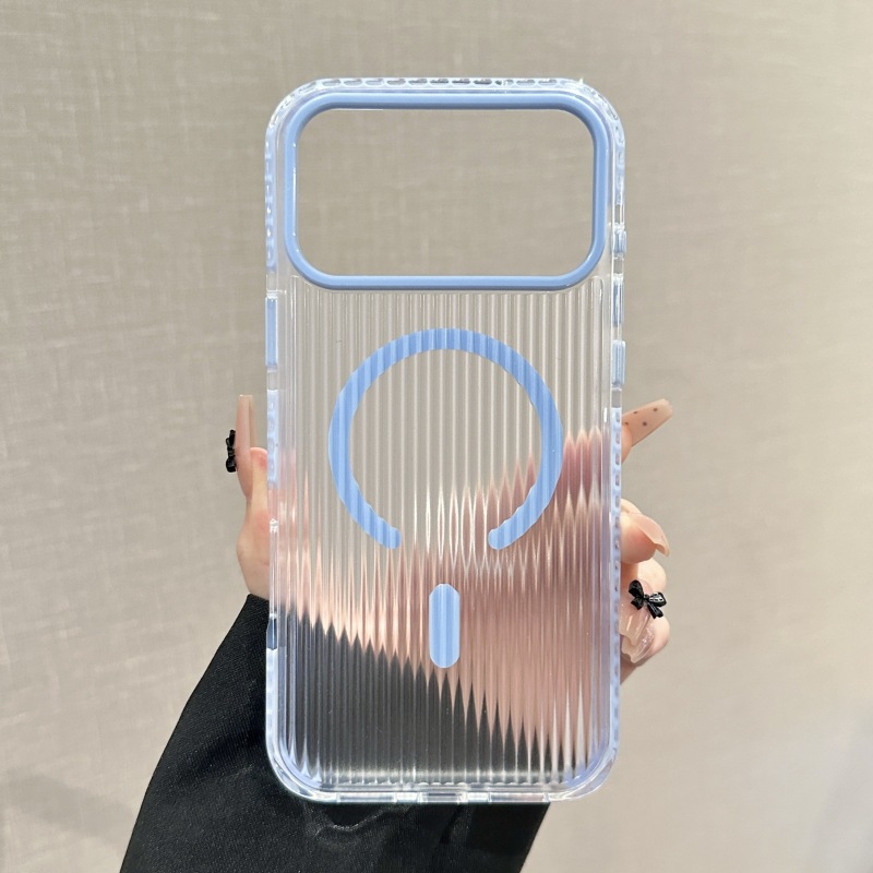 Funda Magnética para iPhone 15/16/17/18 Pro de Acrílico con Protección Anti-caídas image 4