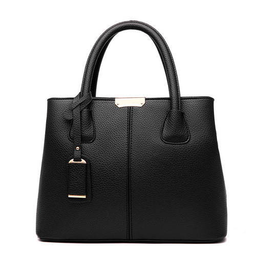 [Cross-border women's bags]  new European and American foreign trade women's bags, litchi pattern fashion handbags, shoulder bags, cross-body bags