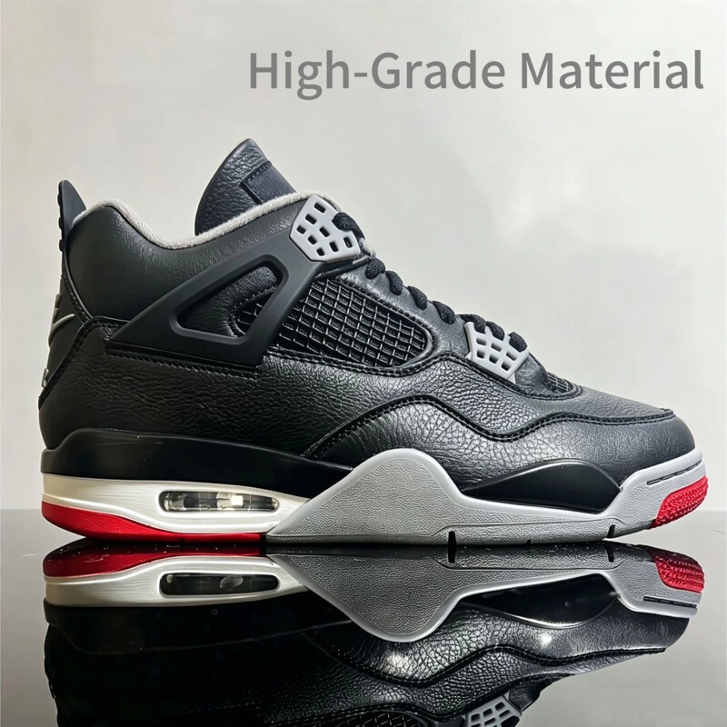 Aj4 Black Red White Sail Electric White Cement Psg Air Cushion Basketball Shoes Jordan 4 Non-Slip Men's and Women's Shoes Cross-Border Sports Shoes Aj4 Black Red White Sail Electric White Cement Psg Air Cushion Basketball Shoes Jordan 4 Non-Slip Men's and Women's Shoes Cross-Border Sports Shoes