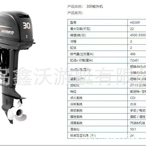 Glass marine universal engine