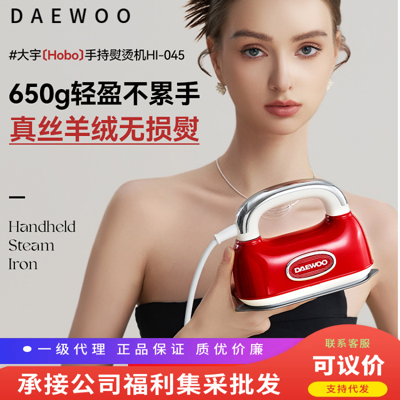 Da Yu's New Hobo Handheld Ironing Machine, Small Steam Iron for Home Use, Mini Portable Travel Garment Steamer