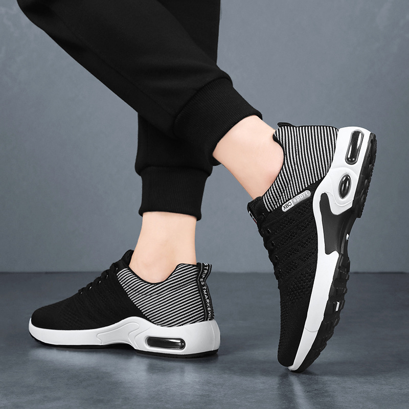 Zapatos deportivos de hombre otoño 2024 nuevos zapatos de hombre tendencia de zapatos de carrera versátiles zapatos de skate casuales de hombre zapatos de malla baja