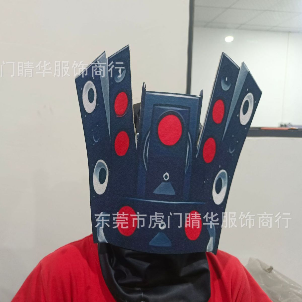 Nuevo juego de terror de Halloween estéreo TV hombre baño hombre medias de una pieza Cosplay Monitor hombre