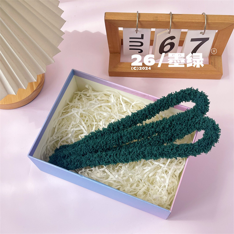 15mm扭扭棒小狗手工diy材料毛绒线毛条网红玩偶超密绒羊毛扭扭棒