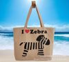 Cartoon shopping bag, shoulder bag for leisure, capacious one-shoulder bag