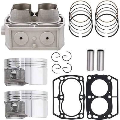 Atv Dəyişdirilmiş Silindr Bloku Polaris Rzr 800 Piston Halqası Dəsti, Qasketli