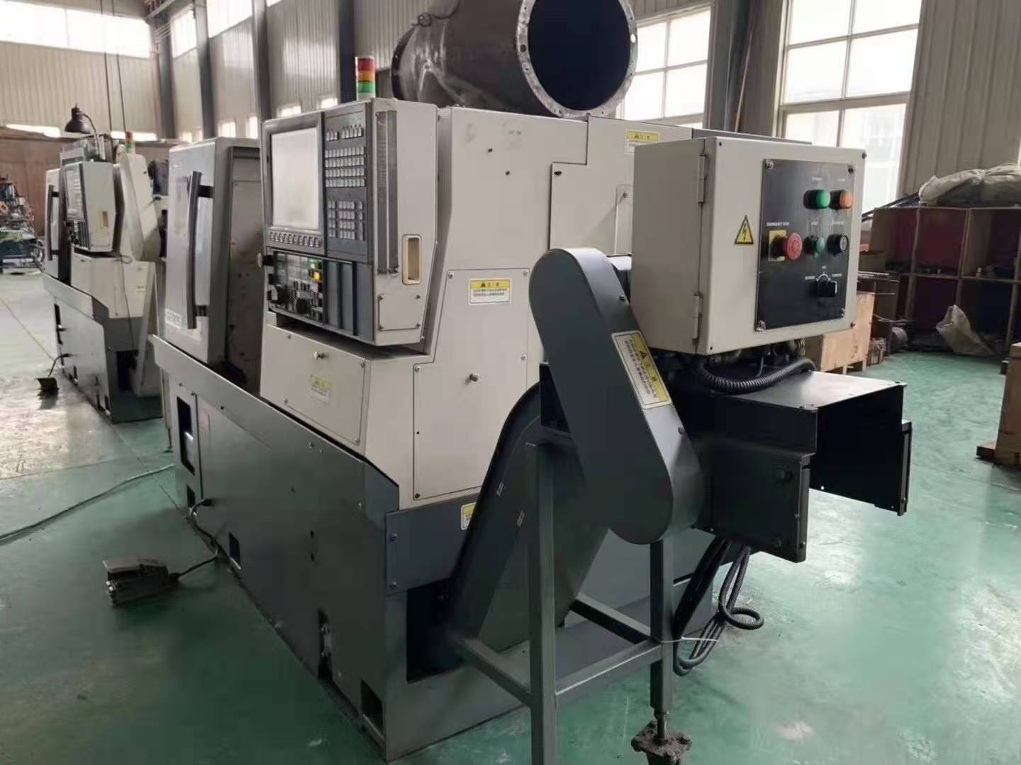 转让二手大隈GENOS L250E数控斜车二手数控车