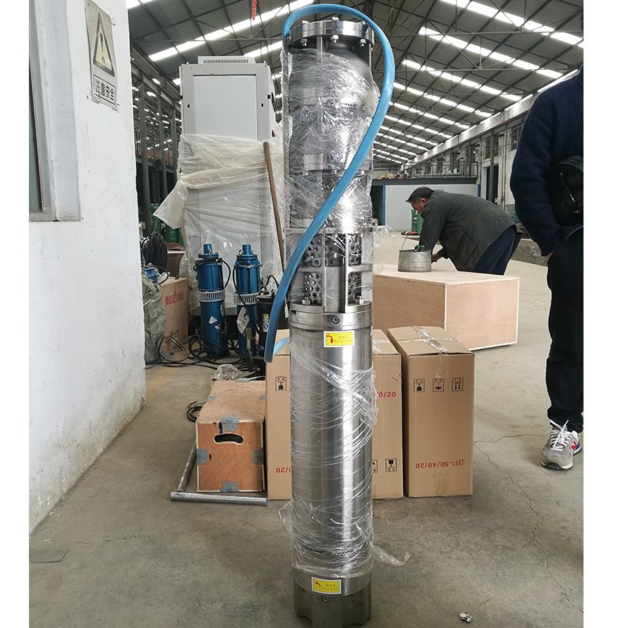 Acero inoxidable grandes bombas centrífugas de gran caudal para uso doméstico 380V para riego de tierras de cultivo sistema de bomba sumergible de agua profunda